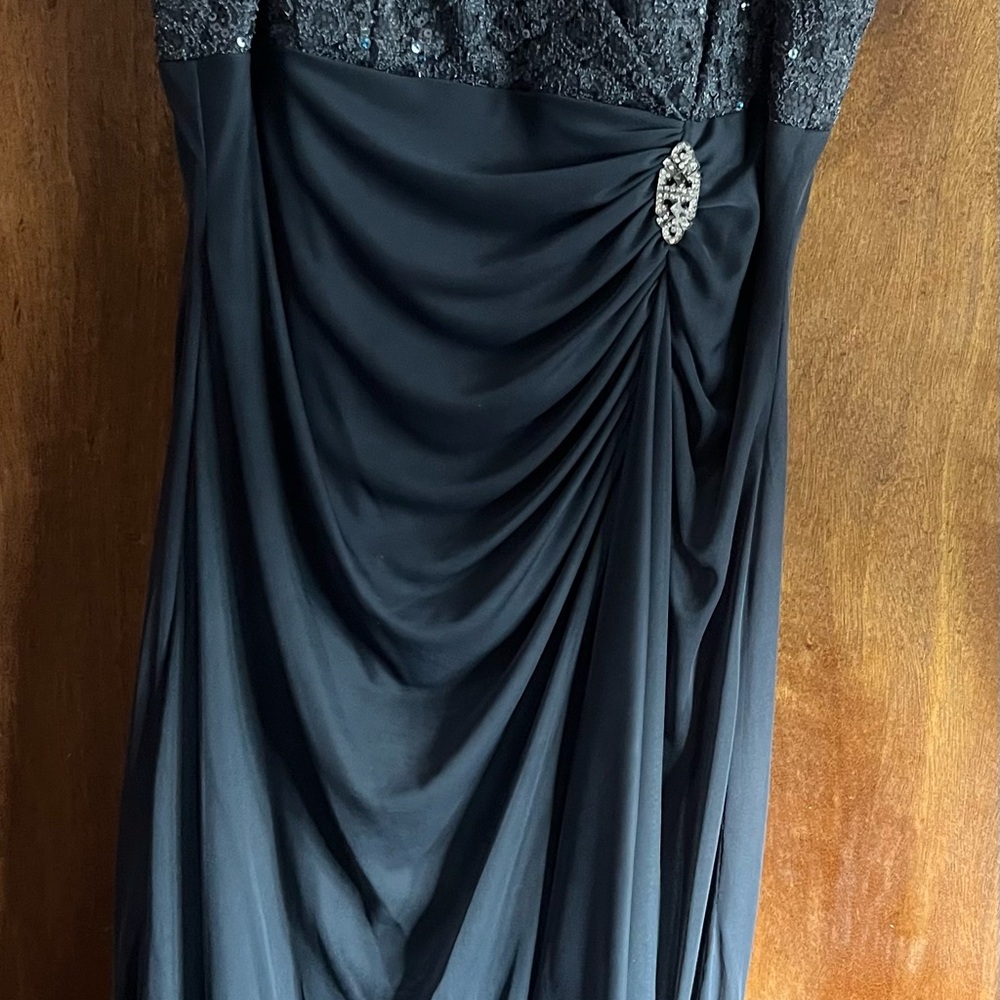 Elegant Black Evening Gown